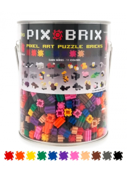 Pix Brix Paint Can - Dark Series